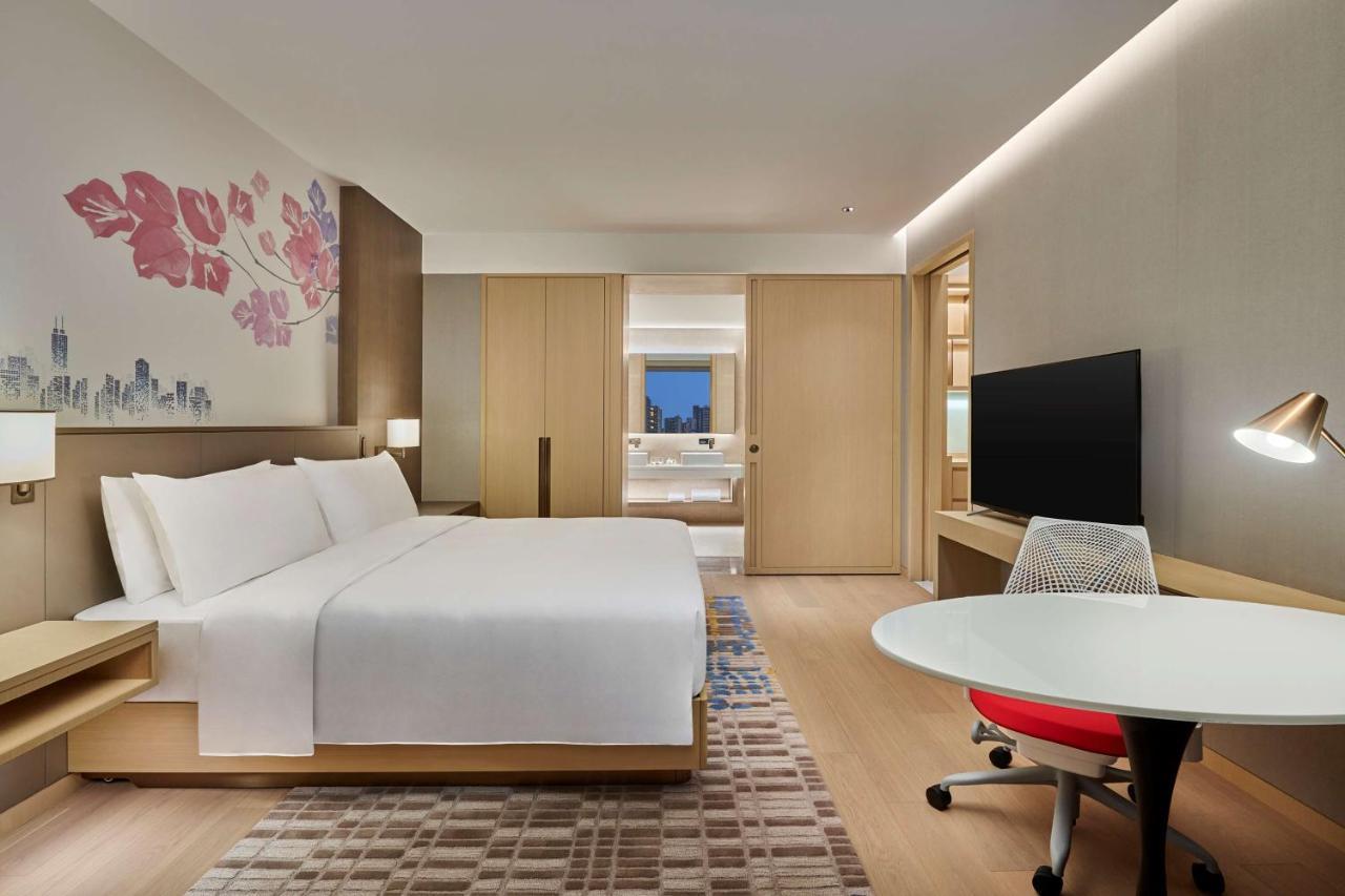 Hilton Garden Inn Shenzhen Guangming Exterior foto